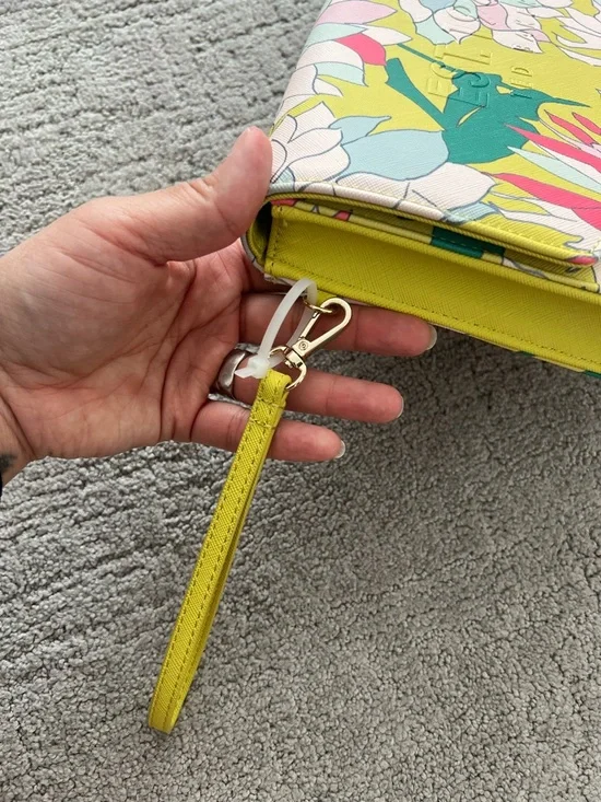 Ted Baker Floral Print Envelope Wristlet - Picture 12 of 12